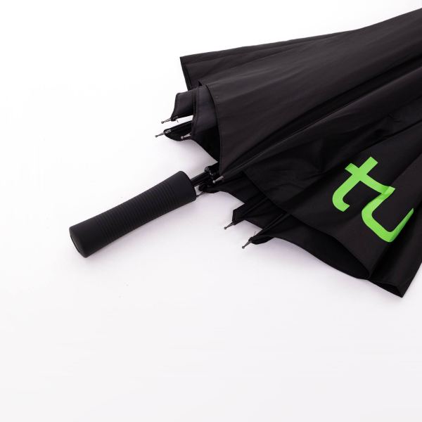 Stockschirm mit TU-Logo