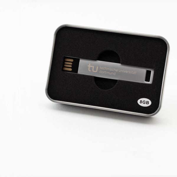 8GB USB-Stick in Metallbox