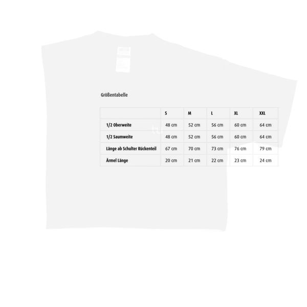 TU Unisex T-Shirt mit TU Stickerei