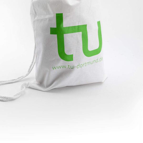 TU Baumwollrucksack wei�