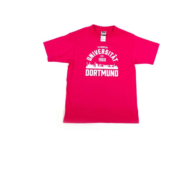 TU Unisex T-Shirt College Style fuchsia