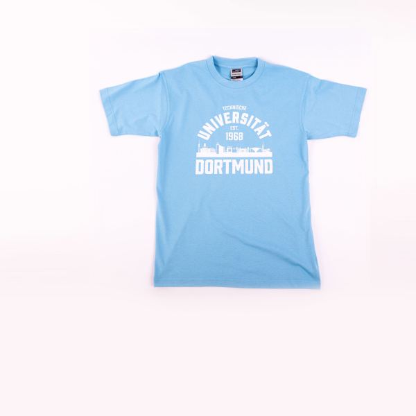 TU Unisex T-Shirt College Style cyan