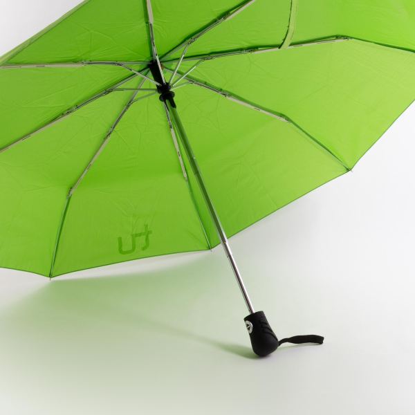 Folding umbrella with TU logo